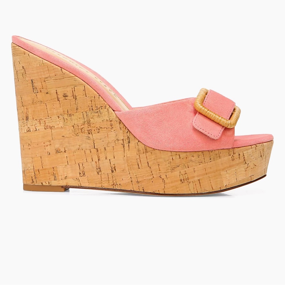 NWOB Veronica Beard
Donata Suede Wedge Sandals